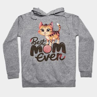 Best Mom Ever Kawaii Cats Hoodie